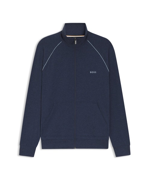 BOSS(ボス)の「ロゴエンブロイダリー レギュラーフィットジャケット ストレッチコットンジャージー(その他アウター・メンズ・ブラウン/ブルー/グレー/ライトグレー/ダークブラウン・L/M/XL/S/XXL)」の19枚目の写真