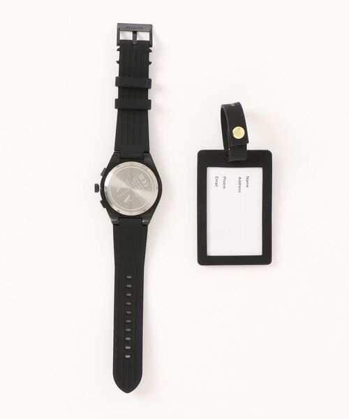 ARMANI EXCHANGE（アルマーニエクスチェンジ）の「アルマーニ・エクスチェンジ 腕時計 メンズ アナログ シリコン AX7165SET（アナログ腕時計・メンズ・ブラック・FREE）」の6枚目の写真