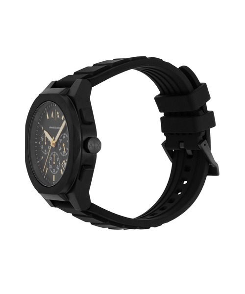ARMANI EXCHANGE（アルマーニエクスチェンジ）の「アルマーニ・エクスチェンジ 腕時計 メンズ アナログ シリコン AX7165SET（アナログ腕時計・メンズ・ブラック・FREE）」の8枚目の写真