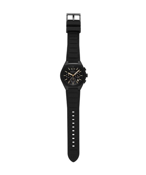ARMANI EXCHANGE（アルマーニエクスチェンジ）の「アルマーニ・エクスチェンジ 腕時計 メンズ アナログ シリコン AX7165SET（アナログ腕時計・メンズ・ブラック・FREE）」の4枚目の写真