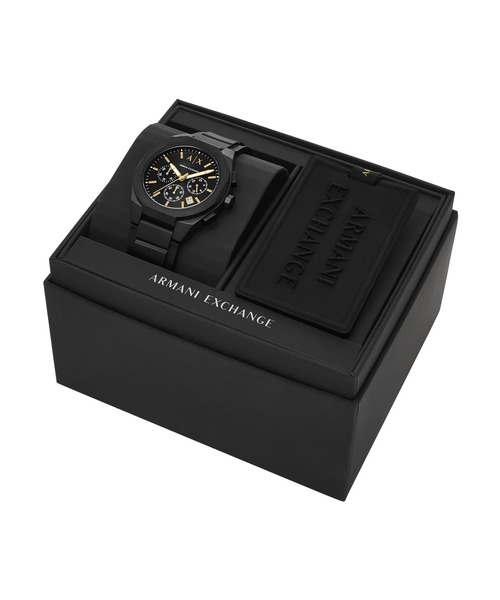 ARMANI EXCHANGE（アルマーニエクスチェンジ）の「アルマーニ・エクスチェンジ 腕時計 メンズ アナログ シリコン AX7165SET（アナログ腕時計・メンズ・ブラック・FREE）」の5枚目の写真
