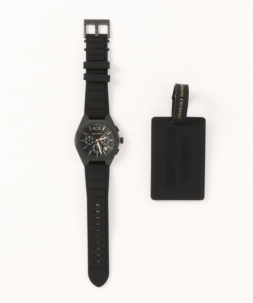 ARMANI EXCHANGE（アルマーニエクスチェンジ）の「アルマーニ・エクスチェンジ 腕時計 メンズ アナログ シリコン AX7165SET（アナログ腕時計・メンズ・ブラック・FREE）」の11枚目の写真