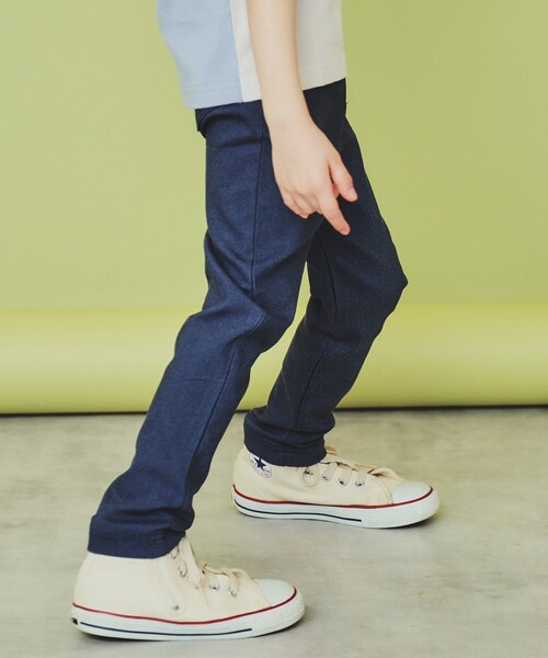 THE SHOP TK （ザ ショップ ティーケー ）の「【110-160】のびーるスキニー/洗濯機OK（その他パンツ・キッズ・ネイビー系1/ブラック/ナチュラル・11/12/13/14/15 /16）」の21枚目の写真