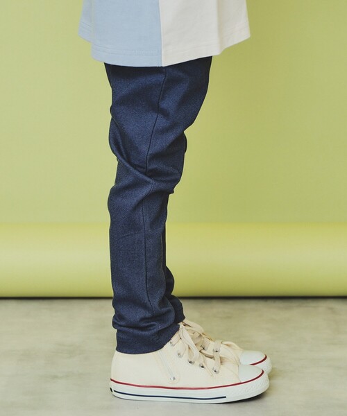 THE SHOP TK （ザ ショップ ティーケー ）の「【110-160】のびーるスキニー/洗濯機OK（その他パンツ・キッズ・ネイビー系1/ブラック/ナチュラル・11/12/13/14/15 /16）」の22枚目の写真