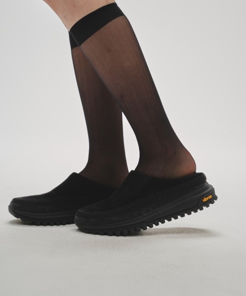 TODAYFUL（トゥデイフル）の「TODAYFUL Vibramsole Leather Sabot（その他シューズ・レディース・カーキブラウン/ブラック/ベージュ・38/36/37）」の2枚目の写真