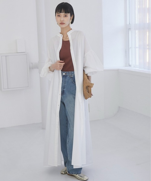 ANGIE（アンジー）の「【3サイズ展開】カップ付き ストラップ キャミソール（キャミソール・レディース・チャコール/ブラック/ナチュラル/オレンジ/ブラウン/ホワイト・LARGE/MEDIUM/SMALL）」の13枚目の写真