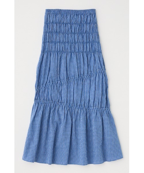 MOUSSY（マウジー）の「PLAID GATHER スカート（スカート・レディース・ブルー系その他/ブラック/ホワイト・1/2）」の18枚目の写真