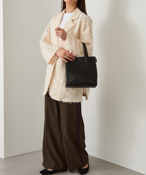 ROOTOTE(ルートート)の「【ROOTOTE】トートバッグ LT.スクエア.Classic-B(トートバッグ・レディース・ブラック/シルバー/ブラック系1/ゴールド/ネイビー・FREE)」の10枚目の写真