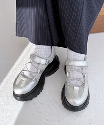 Heather | レースアップフラットスニーカー　314464(スニーカー)