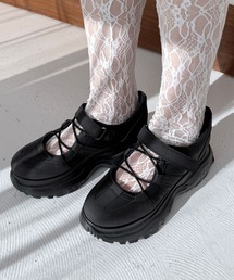 Heather | レースアップフラットスニーカー　314464(スニーカー)