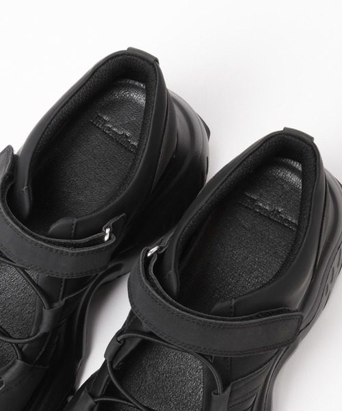 Heather（ヘザー）の「レースアップフラットスニーカー　314464（スニーカー・レディース・シルバー/ブラック・M/L）」の5枚目の写真