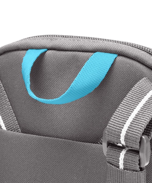 pacsafe(パックセーフ)の「pacsafe/パックセーフ RFIDsafe Tech crossbody/テッククロスボディ(ショルダーバッグ・メンズ・ブラック/グレー・FREE)」の21枚目の写真