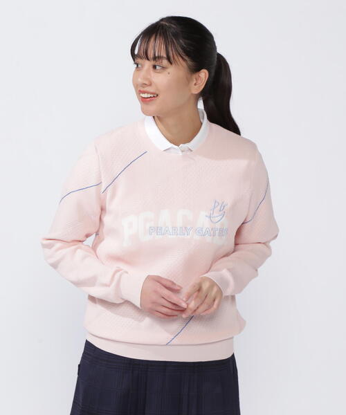 PEARLY GATES - WAAC完売ニット　元値34100円 セール】【PEARLY GATES】ボトリウムクルーネックニットプル