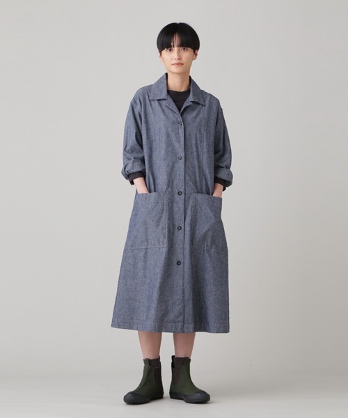 セール/ブランド古着】シャツワンピース（シャツワンピース）｜MHL  