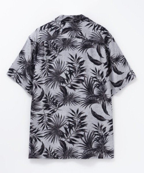 NAVY（ネイビー）の「NAVY SARARI レーヨンアロハ プリントシャツ（シャツ/ブラウス・メンズ・グリーン系2/ブラック系/ホワイト系/グレー系/グリーン系1・S/M/L/XL）」の11枚目の写真