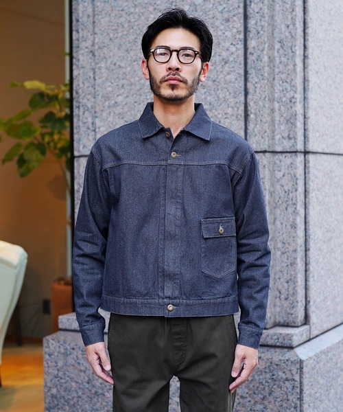 LUGER SYSORUS ジップデニムジャケット LUGER SYSORUS ジップデニムジャケット 【公式通販】