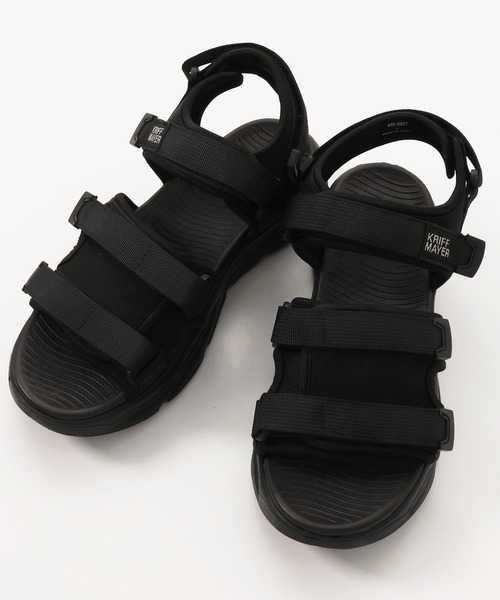 KRIFF MAYER（クリフメイヤー）の「スポーツサンダル（サンダル・メンズ・ベージュ/ブラック・SMALL/MEDIUM/LARGE/X-LARGE）」の9枚目の写真