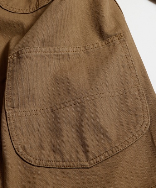 FDMTL（ファンダメンタル）の「FDMTL/ファンダメンタル/THIRD JACKET COVERALL RINSE（カバーオール・メンズ・ブラウン・2/4/3）」の8枚目の写真