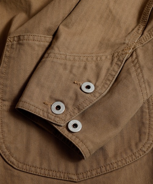 FDMTL（ファンダメンタル）の「FDMTL/ファンダメンタル/THIRD JACKET COVERALL RINSE（カバーオール・メンズ・ブラウン・2/4/3）」の7枚目の写真