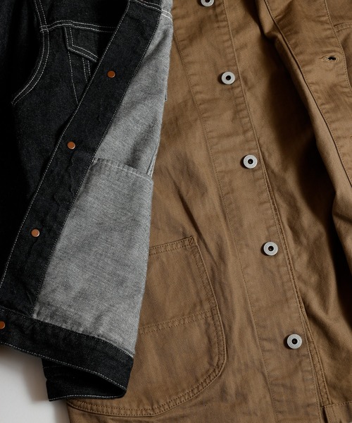 セール】FDMTL/ファンダメンタル/THIRD JACKET COVERALL RINSE