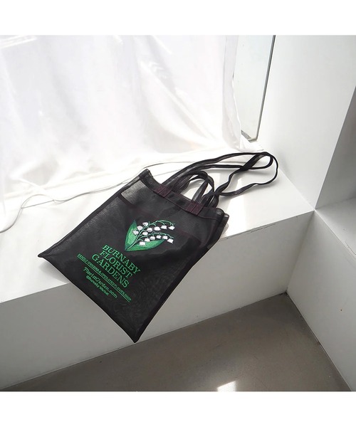 GLOBAL FORME CONCRETE（グローバルフォルムコンクリート）の「【JoliJoli】ローカルズメッシュトート（トートバッグ・レディース・ブラウン/ブルー/ホワイト/ブラック・FREE）」の7枚目の写真