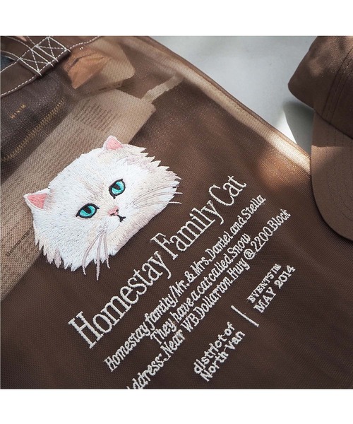 GLOBAL FORME CONCRETE（グローバルフォルムコンクリート）の「【JoliJoli】ローカルズメッシュトート（トートバッグ・レディース・ブラウン/ブルー/ホワイト/ブラック・FREE）」の10枚目の写真