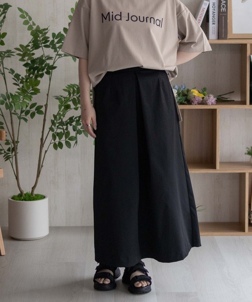 HusHusH（ハッシュアッシュ）の「HusHusH Ａラインスカート（スカート・レディース・ブラック/ベージュ・M/L）」の6枚目の写真