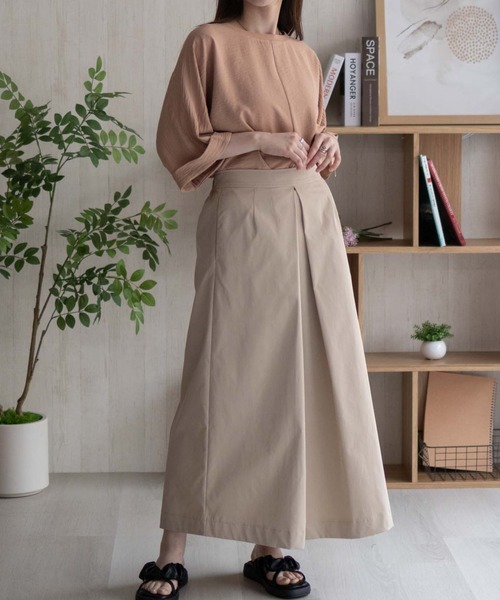 HusHusH（ハッシュアッシュ）の「HusHusH Ａラインスカート（スカート・レディース・ブラック/ベージュ・M/L）」の7枚目の写真