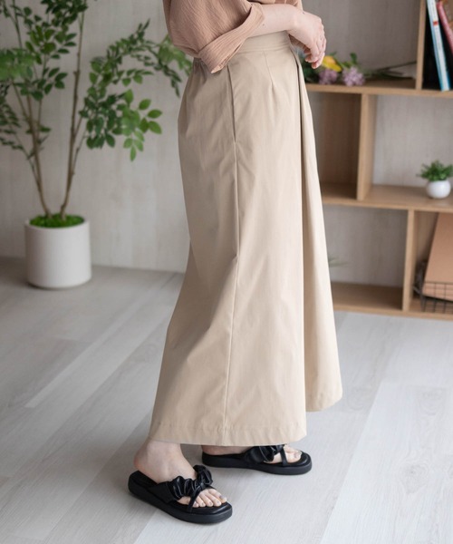 HusHusH（ハッシュアッシュ）の「HusHusH Ａラインスカート（スカート・レディース・ブラック/ベージュ・M/L）」の9枚目の写真