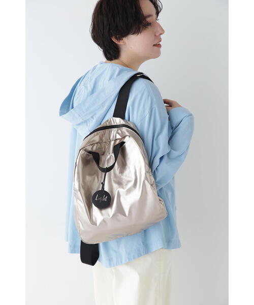 Jack Gomme(ジャックゴム)の「◆【JACK GOMME】バックパック(バックパック/リュック・レディース・ゴールド・フリ-)」の6枚目の写真