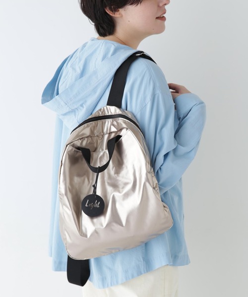 Jack Gomme(ジャックゴム)の「◆【JACK GOMME】バックパック(バックパック/リュック・レディース・ゴールド・フリ-)」の1枚目の写真