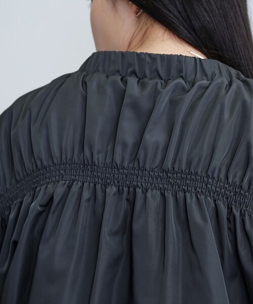 GALLEST（ギャレスト）の「ドロストライトブルゾン（ブルゾン・レディース・チャコールグレー/ホワイト/ライトグリーン・36/38/40）」の11枚目の写真