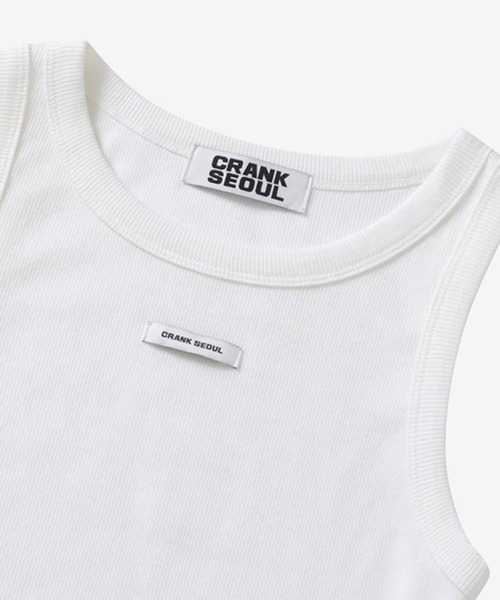 CRANK（クランク）の「CRANK／フリルボタンスリーブレス（その他トップス・レディース・ブルー/ブラック/ホワイト・FREE）」の16枚目の写真