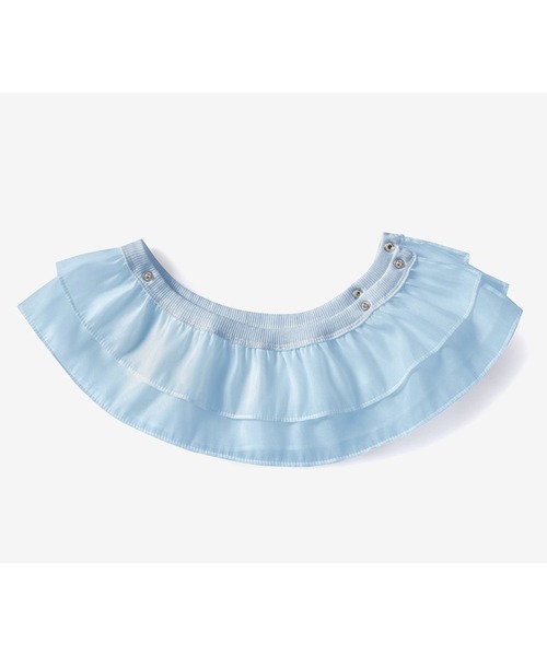 CRANK（クランク）の「CRANK／フリルボタンスリーブレス（その他トップス・レディース・ブルー/ブラック/ホワイト・FREE）」の10枚目の写真