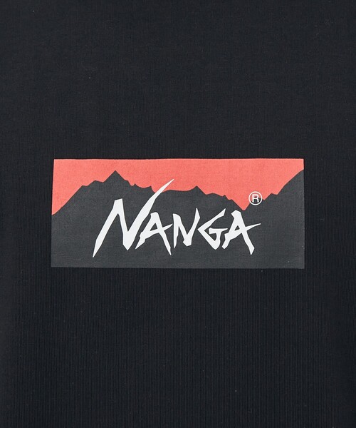 NANGA(ナンガ)の「【NANGA/ナンガ】ECO HYBRID BOX LOGO LS/ボックスロゴロングスリーブTシャツ(Tシャツ/カットソー・メンズ・ピンク/ブラック/ホワイト/ネイビー・M/L/XL)」の17枚目の写真