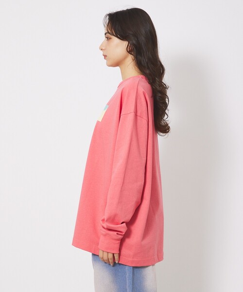 NANGA(ナンガ)の「【NANGA/ナンガ】ECO HYBRID BOX LOGO LS/ボックスロゴロングスリーブTシャツ(Tシャツ/カットソー・メンズ・ピンク/ブラック/ホワイト/ネイビー・M/L/XL)」の21枚目の写真