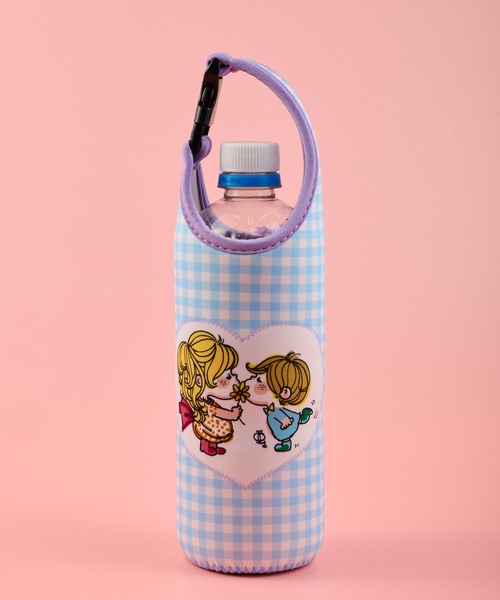 salle de bal（サルデバル）の「ADO MIZUMORI　水森亜土　ボトルカバー　NJI（水筒・レディース・ブルー/ピンク/パープル/レッド・FREE）」の2枚目の写真