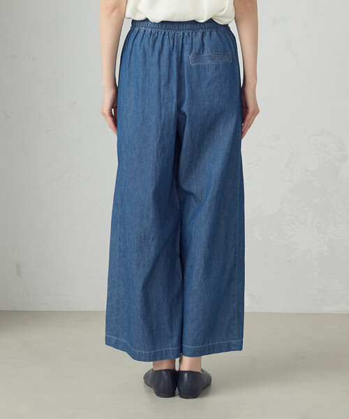 ONIGIRI(オニギリ)の「【セットアップ対応】デニムイージーパンツ(その他パンツ・レディース・サックスブルー/ネイビー・MEDIUM/LARGE)」の16枚目の写真