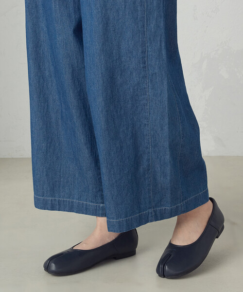 ONIGIRI(オニギリ)の「【セットアップ対応】デニムイージーパンツ(その他パンツ・レディース・サックスブルー/ネイビー・MEDIUM/LARGE)」の20枚目の写真