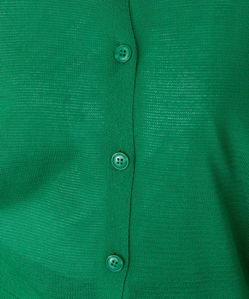 Petit Honfleur(プチオンフルール)の「ニットカーディガン(カーディガン/ボレロ・レディース・アイボリー/ネイビー/グリーン・M/L)」の7枚目の写真