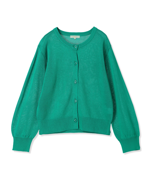 Petit Honfleur(プチオンフルール)の「ニットカーディガン(カーディガン/ボレロ・レディース・アイボリー/ネイビー/グリーン・M/L)」の16枚目の写真