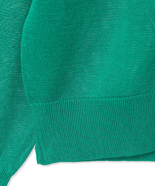 Petit Honfleur(プチオンフルール)の「ニットカーディガン(カーディガン/ボレロ・レディース・アイボリー/ネイビー/グリーン・M/L)」の19枚目の写真