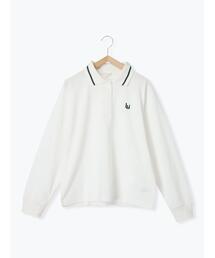 ehka sopo | ワンポイント刺繍ポロシャツ(Tシャツ/カットソー)