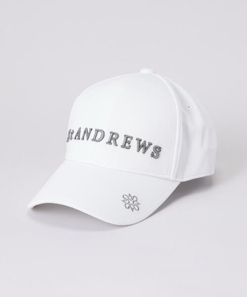 St ANDREWS フラップハット ホワイト St ANDREWS】クールキャップ (UNISEX)(キャップ)|St ANDREWS