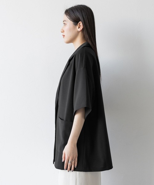 RAGEBLUE（レイジブルー）の「オーバーサイズ半袖テーラードジャケット