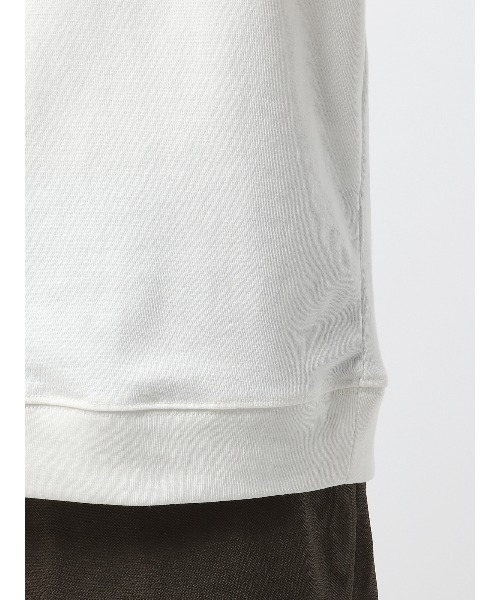 SUIT SQUARE（スーツスクエア）の「オフィT Tシャツ 半袖 ウォッシャブル プレーティング天竺（Tシャツ/カットソー・メンズ・ホワイト系/ブラック系/グレー系/ブラウン系・S/M/L/LL/3L）」の10枚目の写真