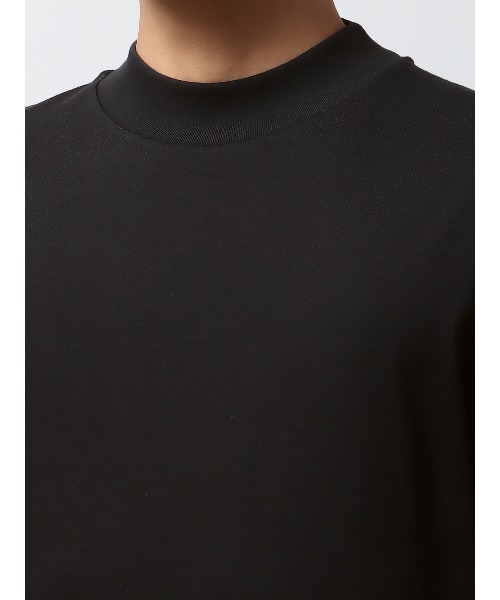 SUIT SQUARE（スーツスクエア）の「オフィT Tシャツ 半袖 ウォッシャブル プレーティング天竺（Tシャツ/カットソー・メンズ・ホワイト系/ブラック系/グレー系/ブラウン系・S/M/L/LL/3L）」の17枚目の写真