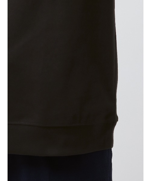 SUIT SQUARE（スーツスクエア）の「オフィT Tシャツ 半袖 ウォッシャブル プレーティング天竺（Tシャツ/カットソー・メンズ・ホワイト系/ブラック系/グレー系/ブラウン系・S/M/L/LL/3L）」の19枚目の写真