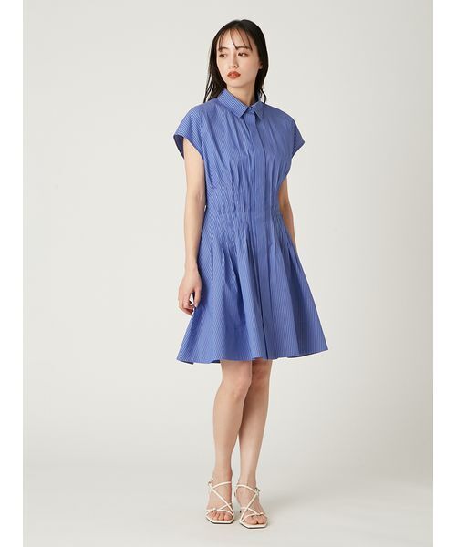 FRAY I.D シャツワンピース 新品 00 セール】ピンタックシャツワンピース（ワンピース）｜FRAY I.D