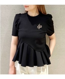 CELFORD（セルフォード）の「アシンメトリーソフトポンチトップス（T